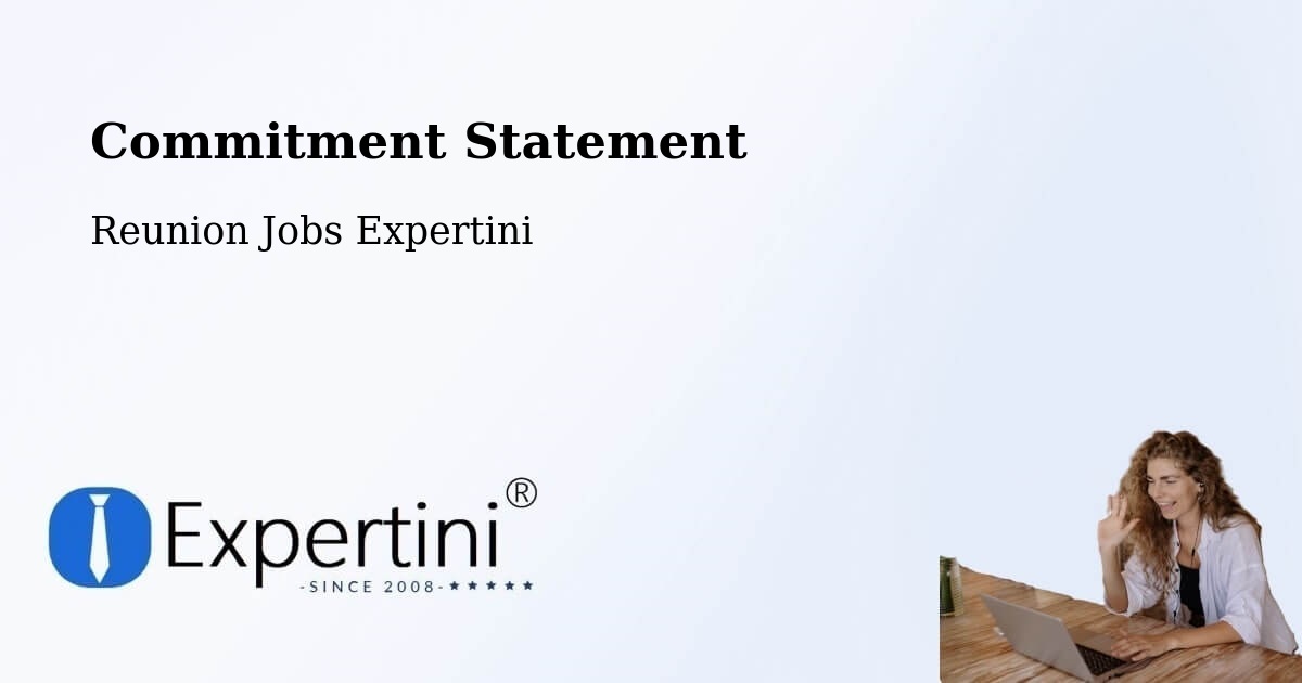 Corporate Commitment – Mon Caprice - Reunion Jobs Expertini